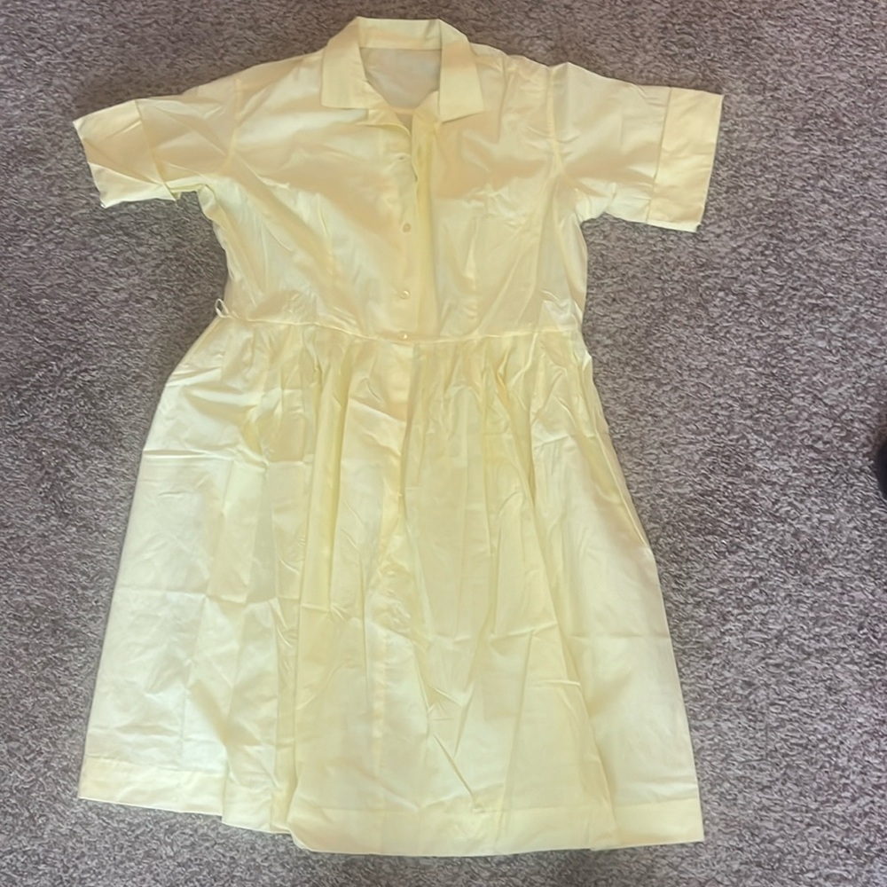 NEW OLD STOCK 50s shirt dress vintage